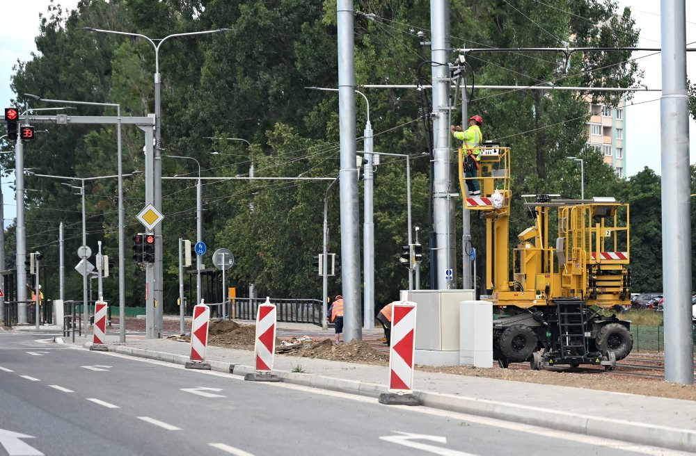 Štatutárny kontrolný deň modernizácie električkových tratí 2.etapy - sídlisko Nad Jazerom v Košiciach
