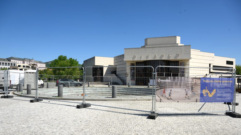 Nitrianska radnica začala revitalizáciu troch fontán v centre mesta