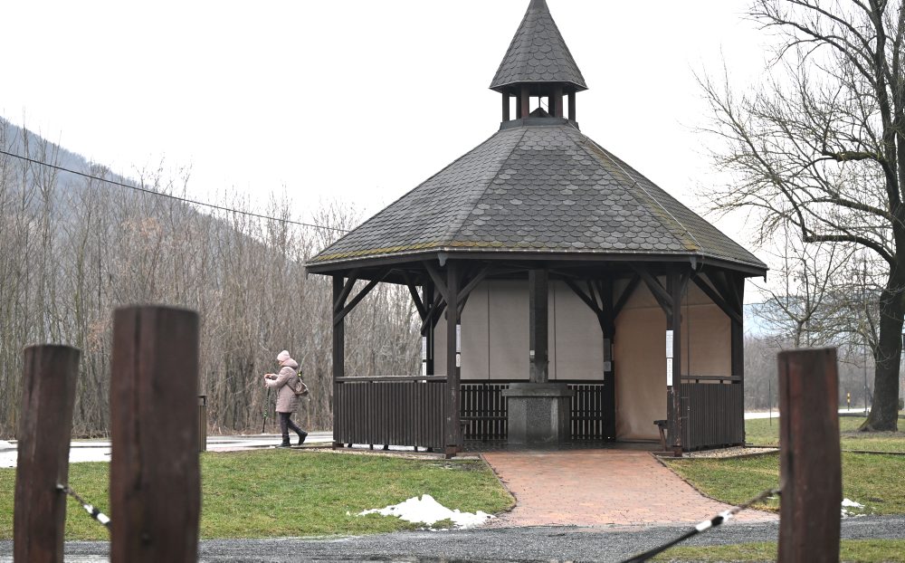 Minerálny prameň Gajdovka v košickej rekreačnej lokalite Anička 