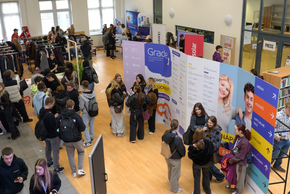 Účastníci konferencie GradeUP 2026 v Nitre na podporu podnikateľského a inovačného potenciálu študentov