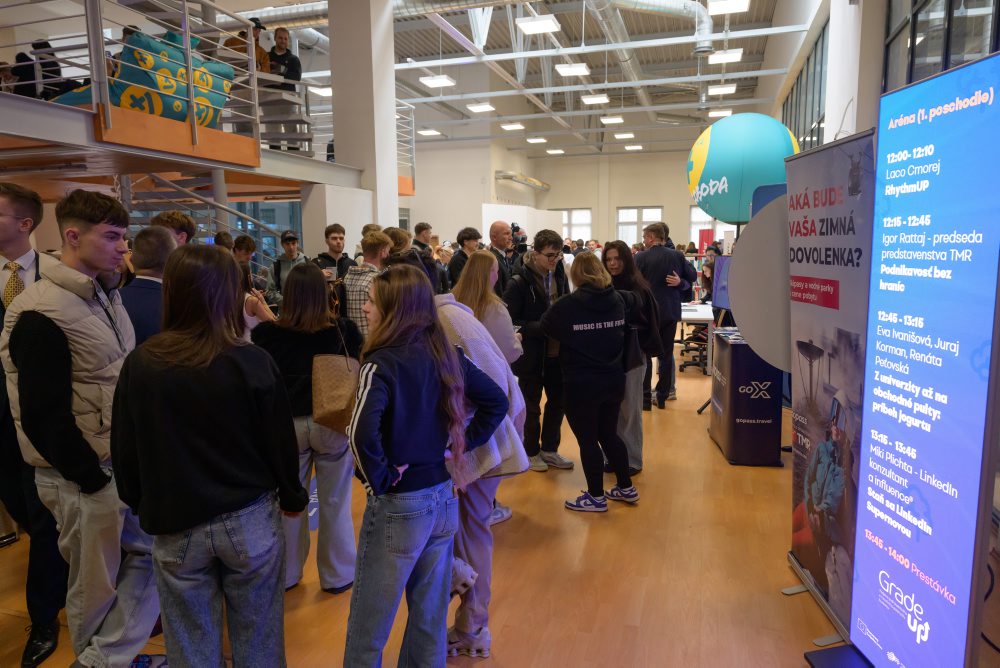 Účastníci konferencie GradeUP 2026 v Nitre na podporu podnikateľského a inovačného potenciálu študentov