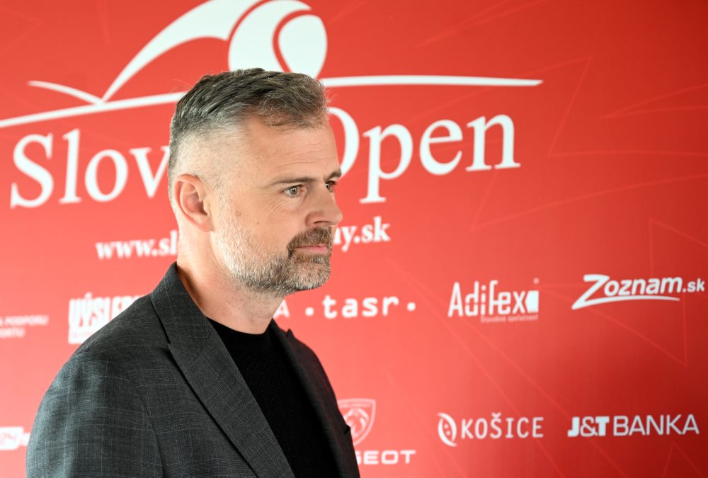 Tlačovú konferenciu pred tenisovými turnajmi Slovak Open a Košice Open v Košiciach