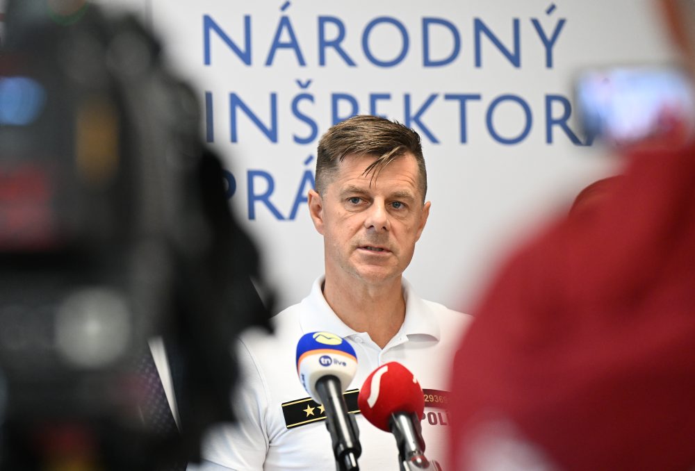 Tlačová konferencia Národného inšpektorátu práce v Košiciach