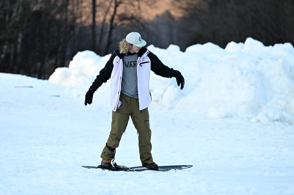 Jarná lyžovačka na Jahodnej pri Košiciach 