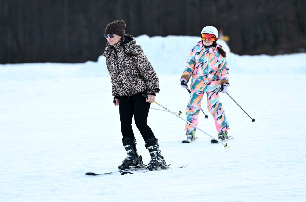 Jarná lyžovačka na Jahodnej pri Košiciach 