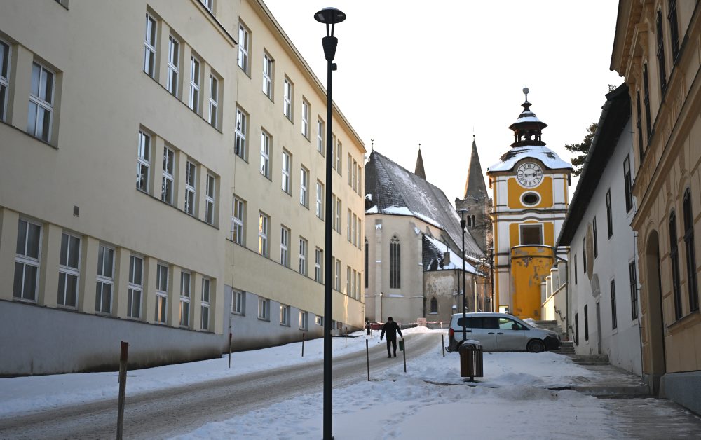 Zrekonštruovaná Kapitulská ulička v Spišskom Podhradí 