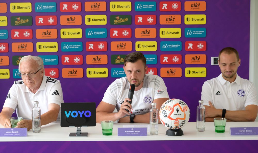 Tlačová konferencia KFC Komárno pred štartom novej sezóny Niké ligy