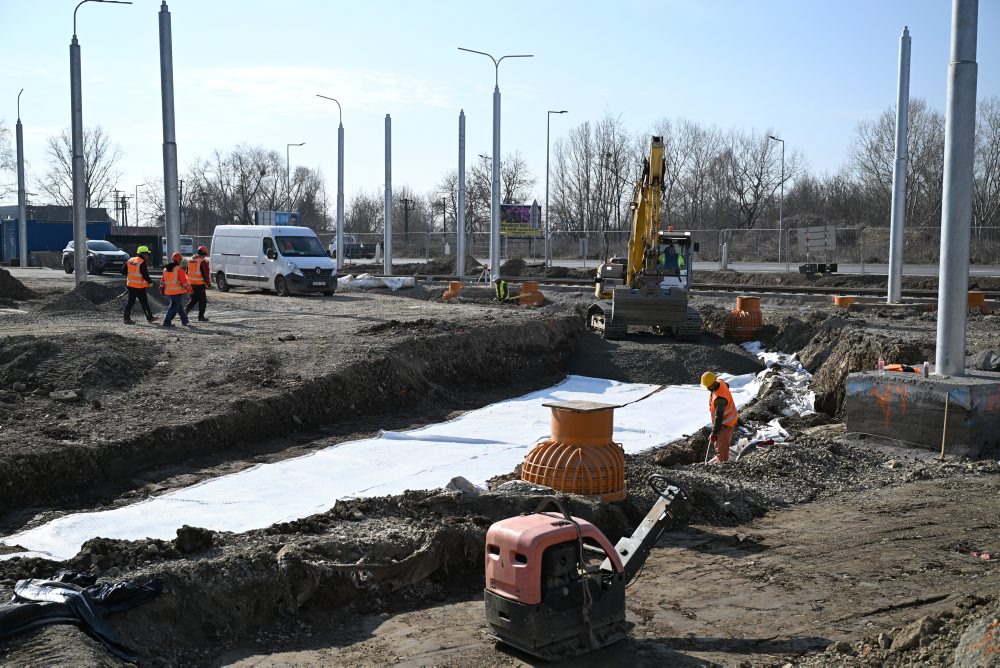 Modernizácia električkovej trate 2 na Sídlisku Nad jazerom v Košiciach