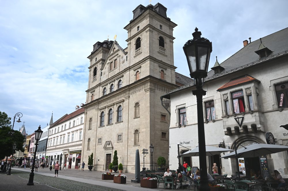 Premonštrátsky kostol na Hlavnej ulici v Košiciach 