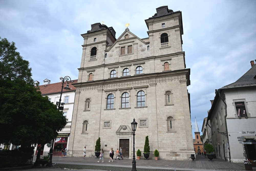 Premonštrátsky kostol na Hlavnej ulici v Košiciach 