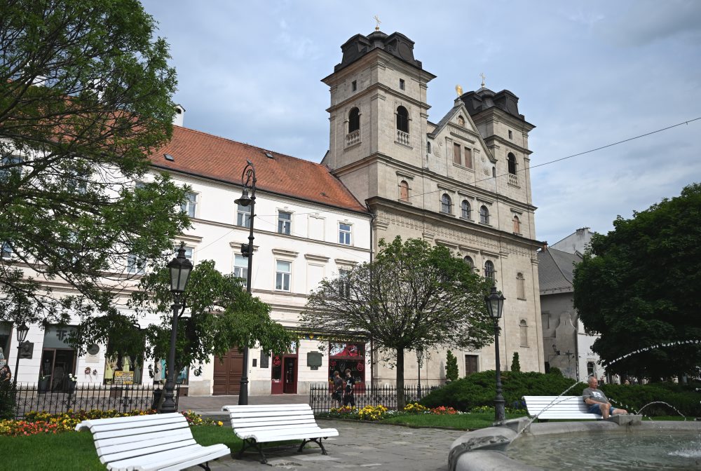 Premonštrátsky kostol na Hlavnej ulici v Košiciach 