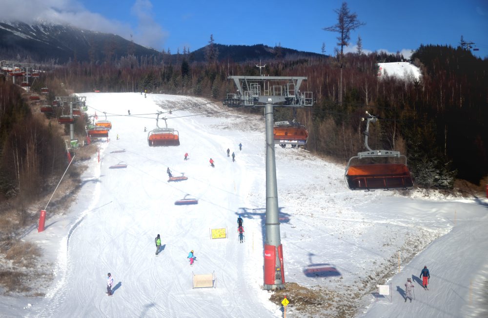 Lyžovačka vo Vysokých Tatrách