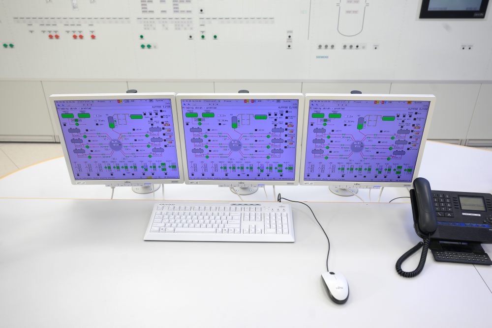 Náhradná bloková dozorňa štvrtého bloku atómovej elektrárne Mochovce