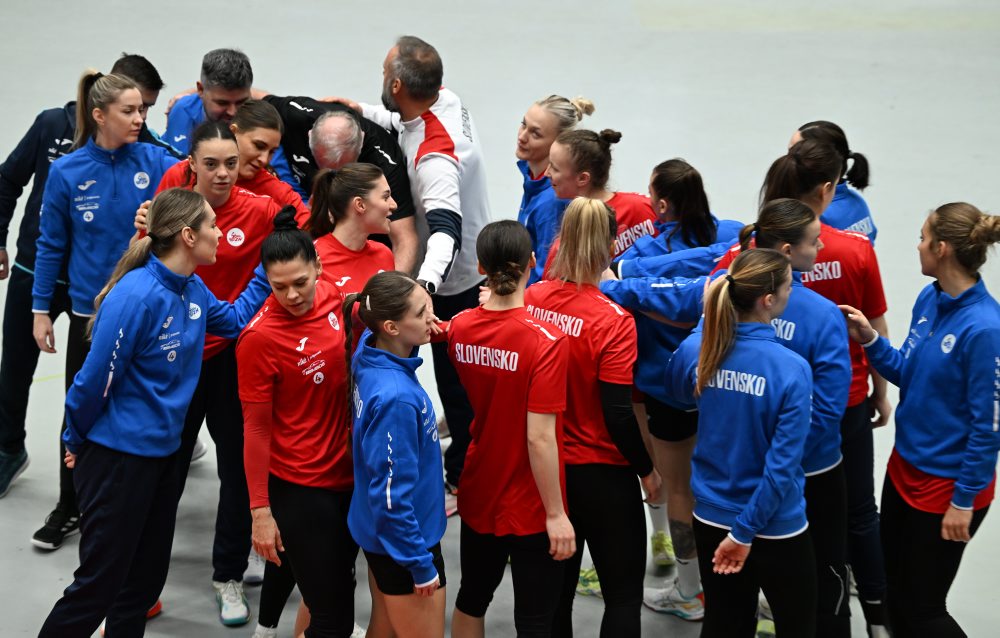 Zraz slovenskej reprezentácie v hádzanej žien v Michalovciach