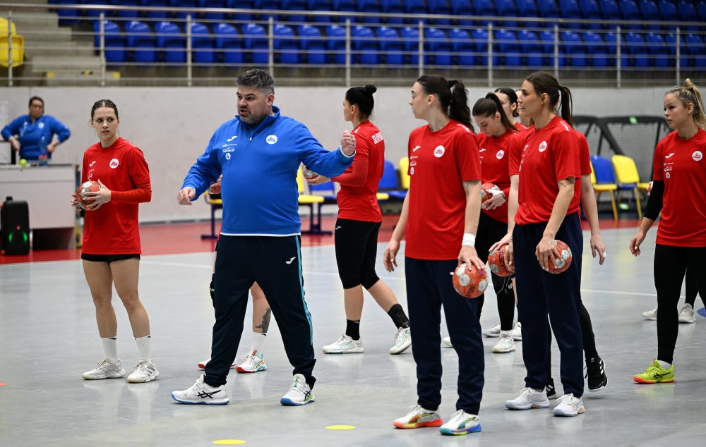 Zraz slovenskej reprezentácie v hádzanej žien v Michalovciach