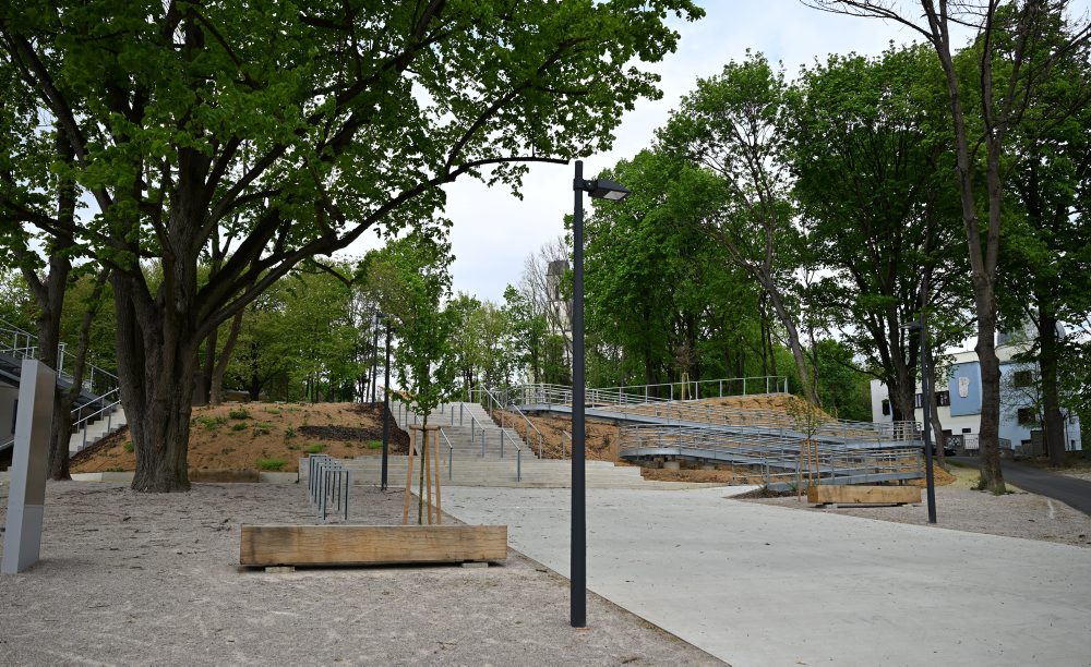 Zrevitalizovaná lokalita Hrádok v Michalovciach 