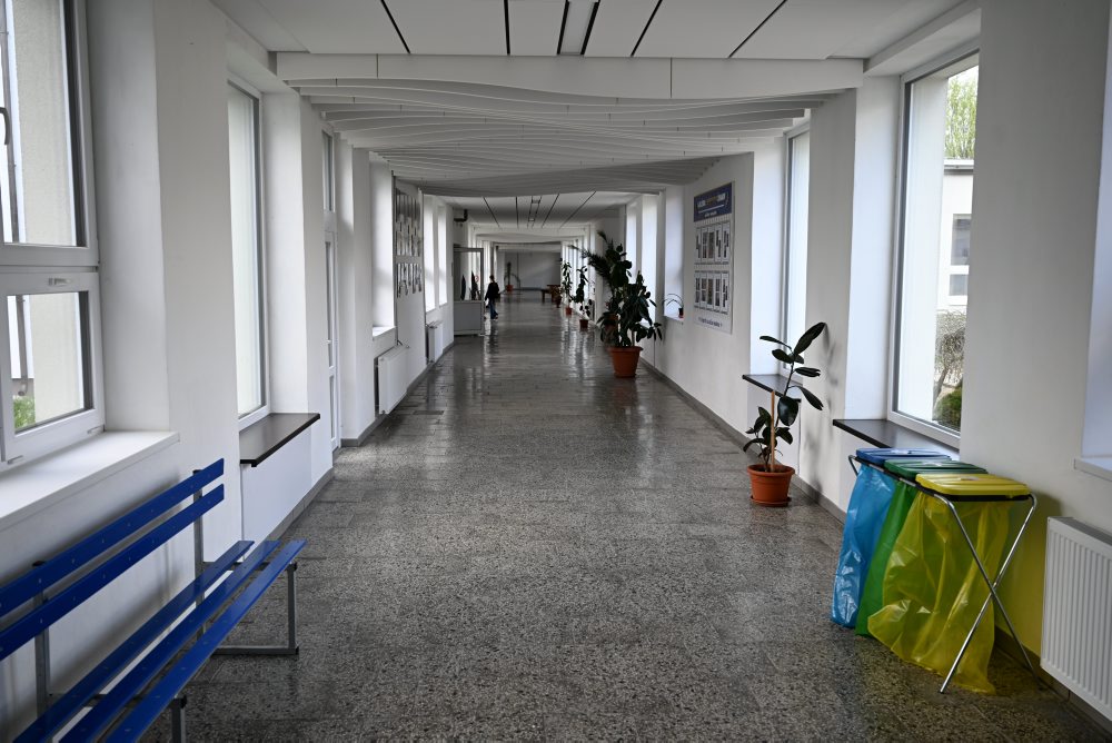 Zrekonštruovaná budova Základnej školy na Školskej 2 v Michalovciach