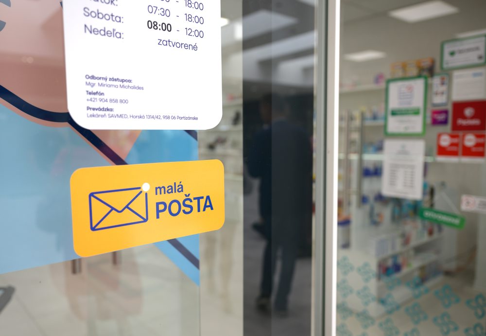 Slovenská pošta prichádza s konceptom malej pošty, spustila ju v Partizánskom