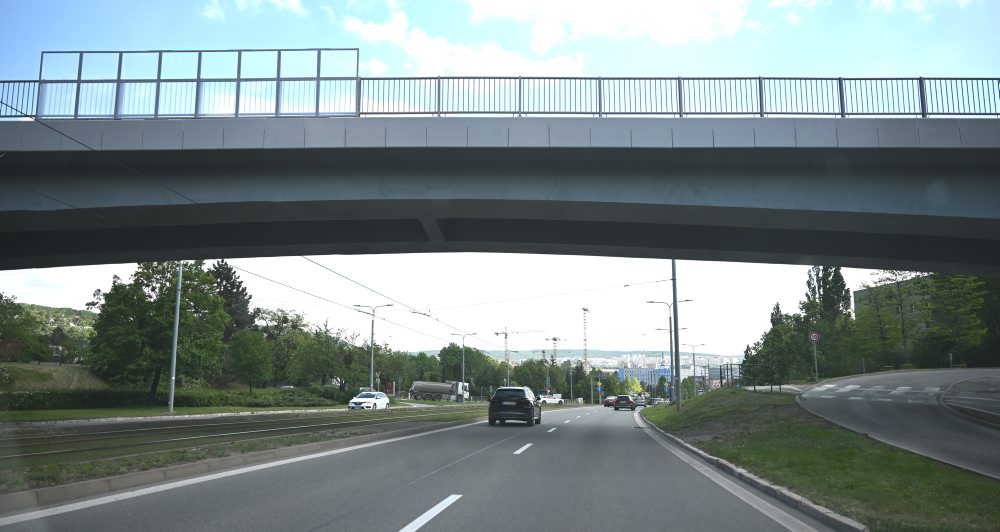 Zrekonštruovaný most Ipeľská – Trieda SNP 1 v Košiciach