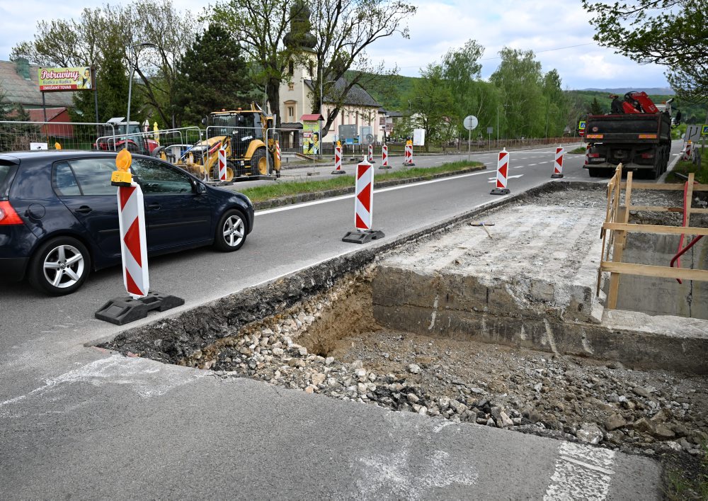 Rekonštrukcia mosta M7805 na ceste II/582 v obci Kaluža