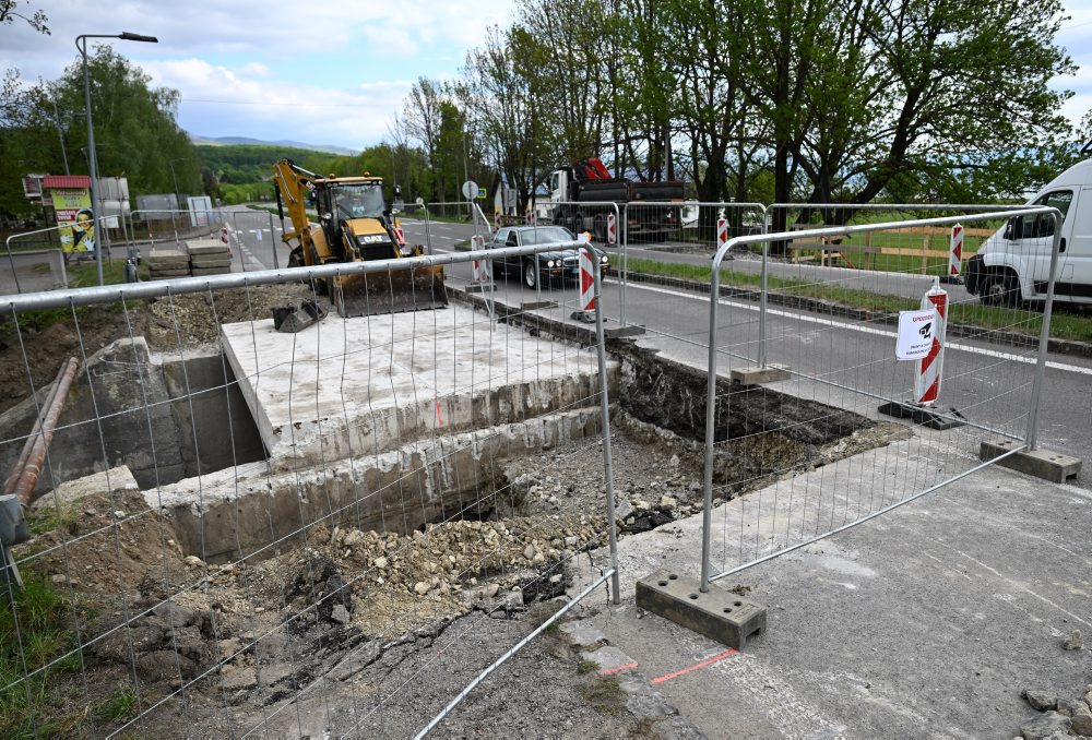 Rekonštrukcia mosta M7805 na ceste II/582 v obci Kaluža