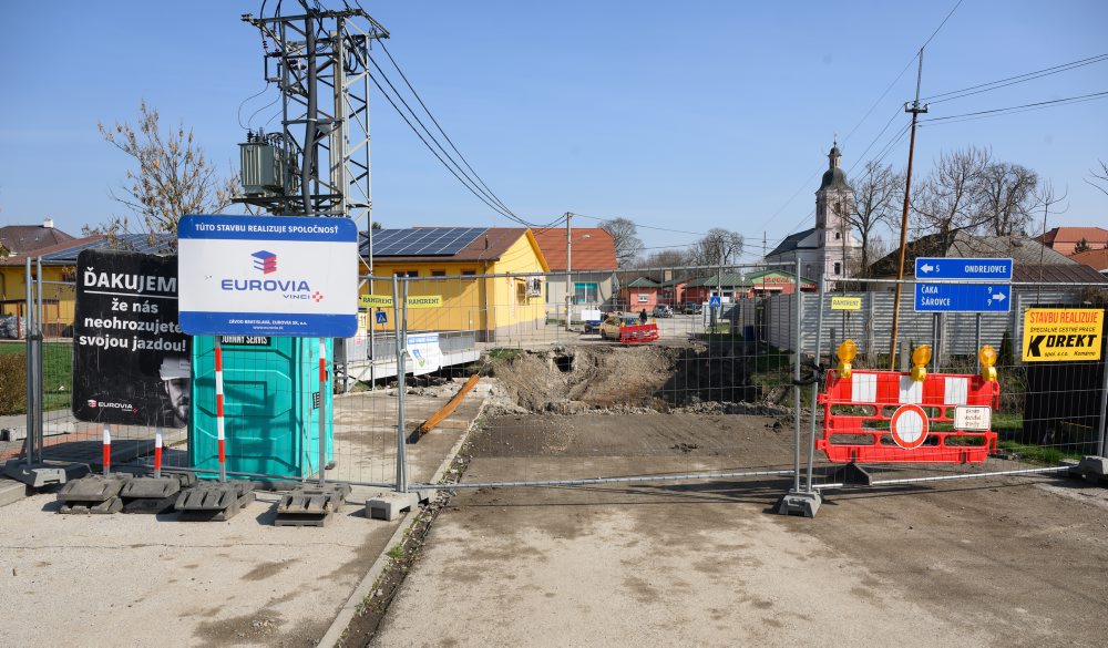 Modernizácia premostenia nad potokom Lužianka v Tekovských Lužanoch v okrese Levice