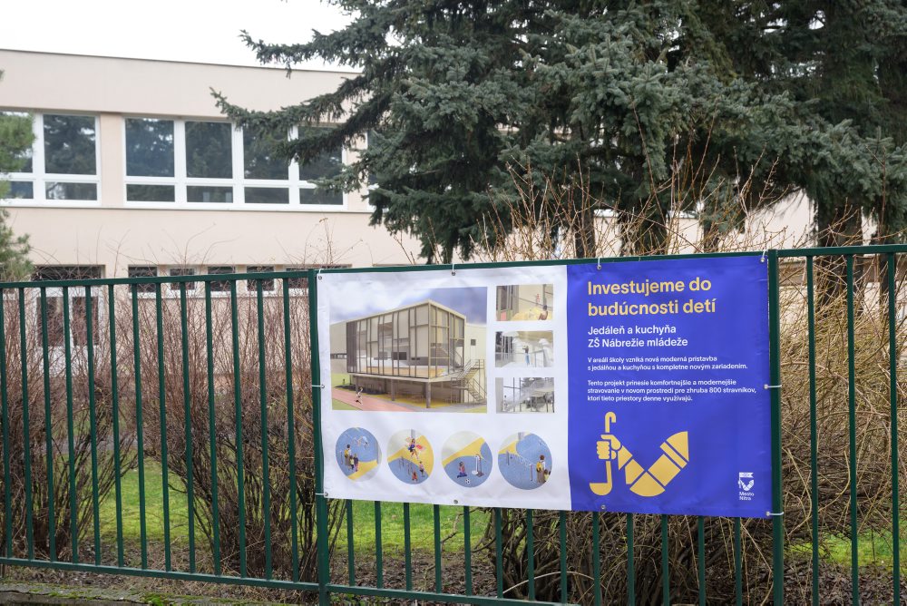 Rekonštrukcia kuchyne s jedálňou na Základnej škole (ZŠ) Nábrežie mládeže v Nitre