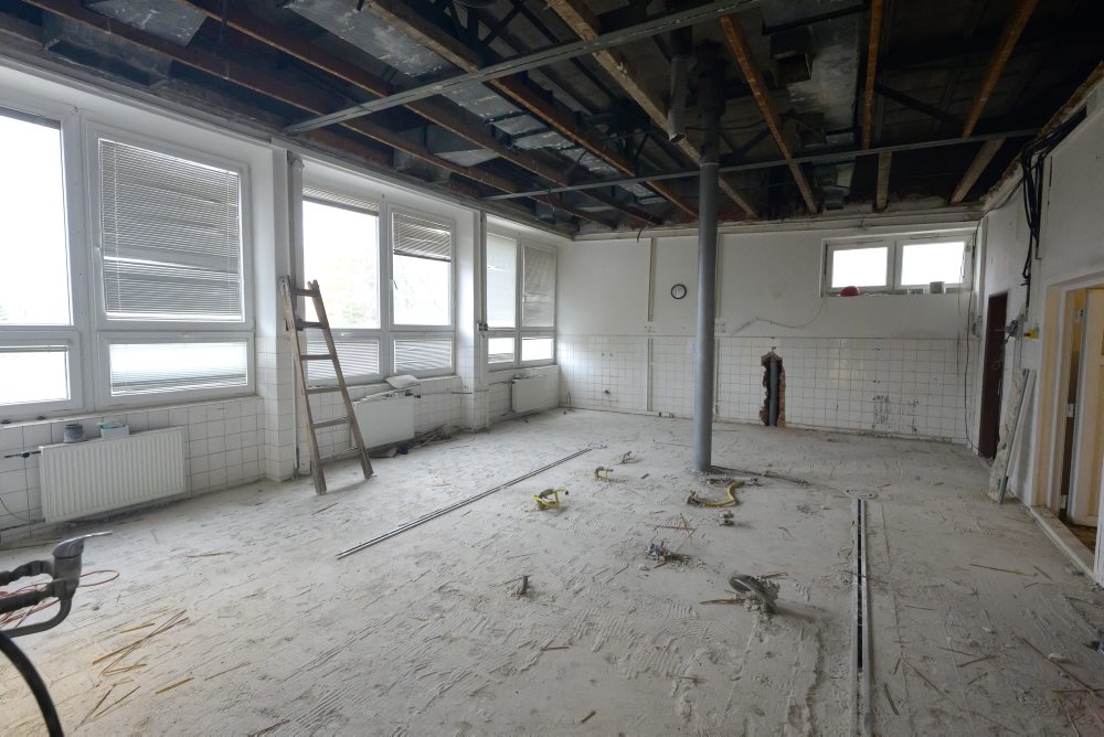 Rekonštrukcia kuchyne s jedálňou na Základnej škole (ZŠ) Nábrežie mládeže v Nitre