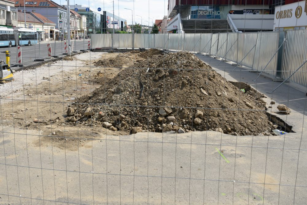 Rekonštrukcia pešej zóny v Nitre