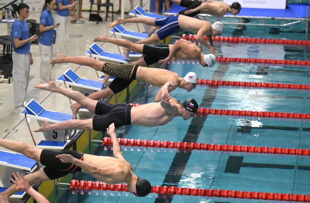 Otvorenie Majstrovstiev Slovenska open a juniorov v krátkom bazéne