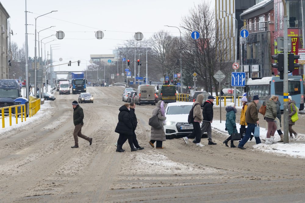 Zimné počasie v Nitre  