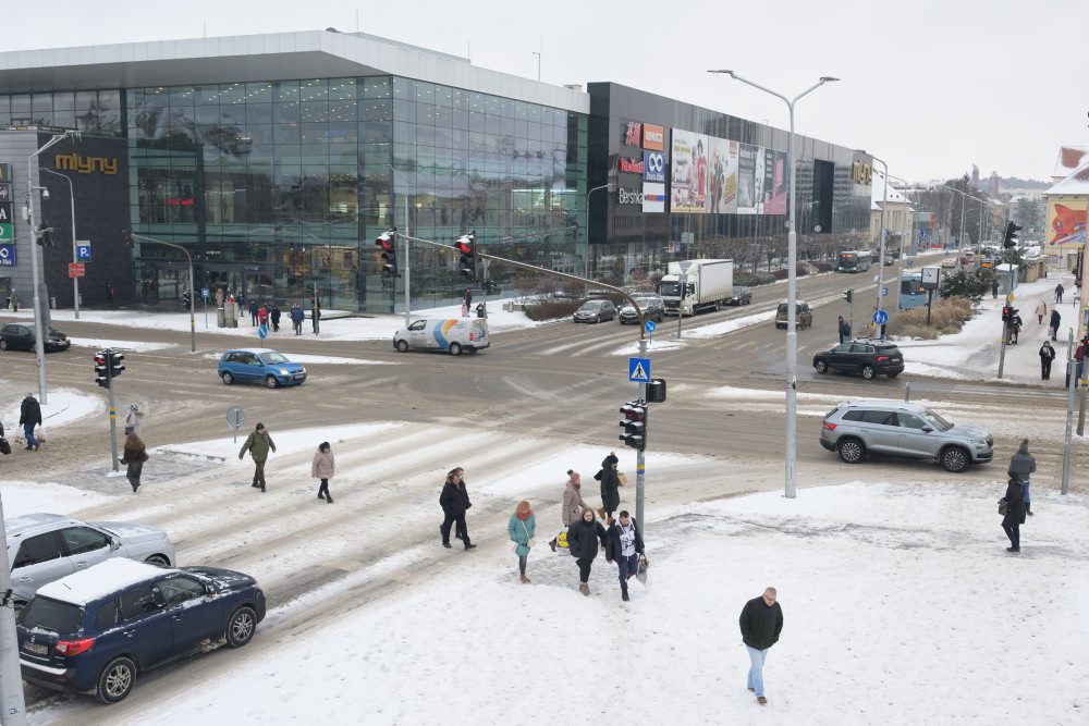 Zimné počasie v Nitre  