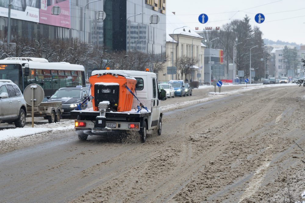 Zimné počasie v Nitre  