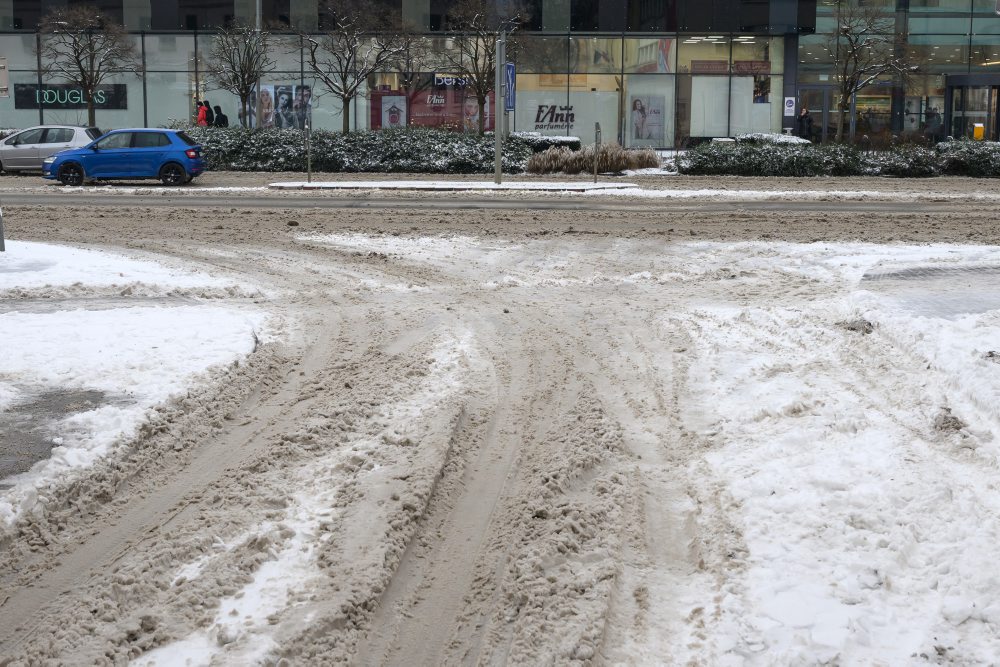 Zimné počasie v Nitre  