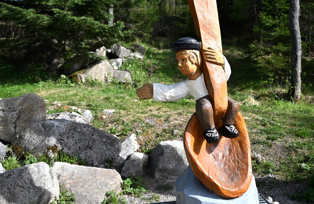 Štrbské Pleso vo Vysokých Tatrách 