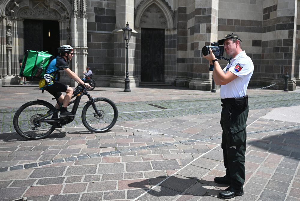 Meranie rýchlosti bicyklov a kolobežiek v Košiciach