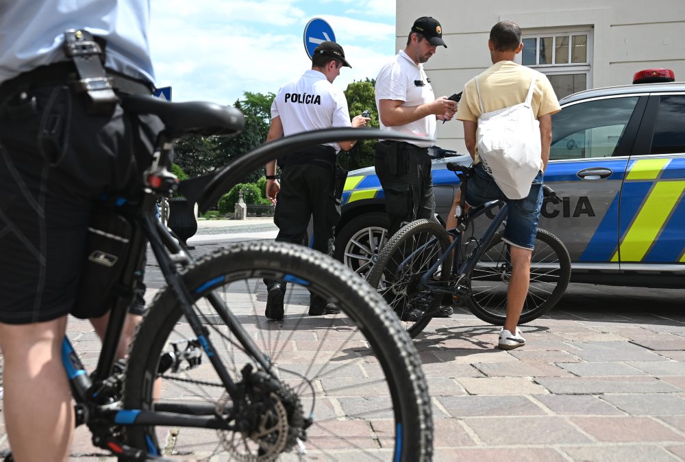 Meranie rýchlosti bicyklov a kolobežiek v Košiciach