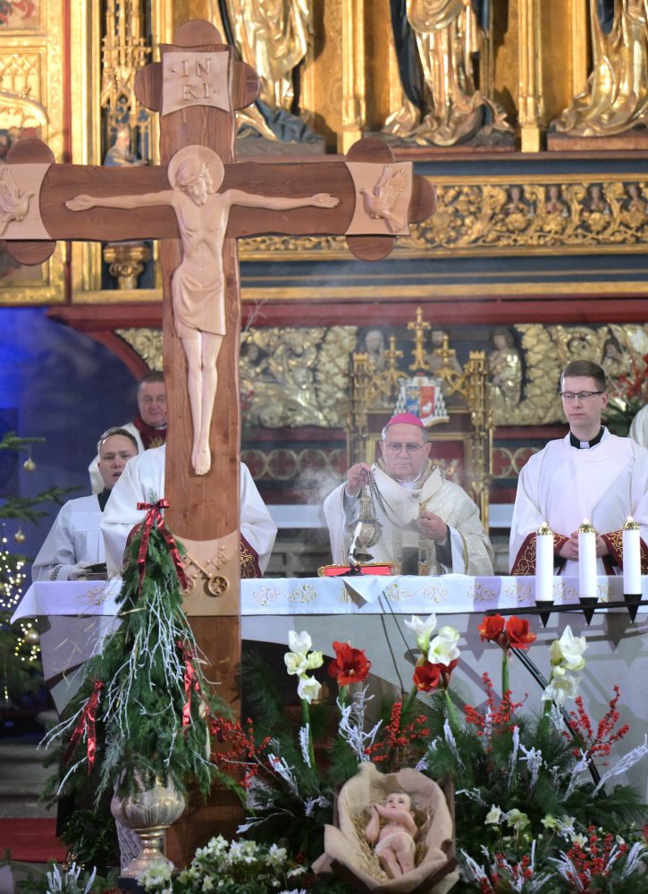 Polnočná omša v Košiciach