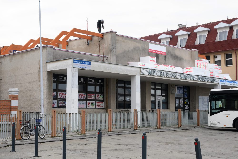 Rekonštrukcia autobusovej stanice v Topoľčanoch