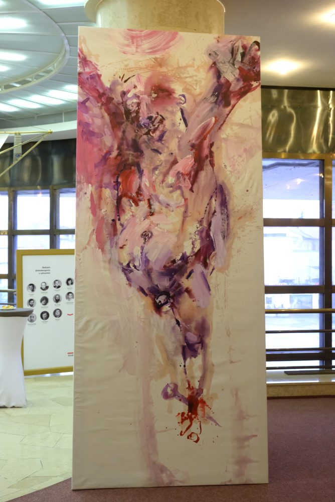 Výstava Mareka Ormandíka v Divadle Andreja Bagara v Nitre