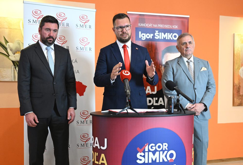 Voľby26: Tlačová konferencia strany Smer-SD k spoločnému postupu v komunálnych a regionálnych voľbách 2026 na okresnej a krajskej úrovni