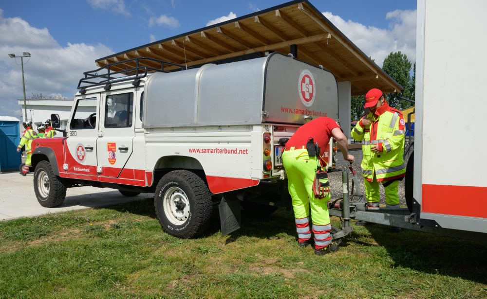 Samaritánske organizácie nacvičujú odstraňovanie následkov katastrofy v okrese Topoľčany