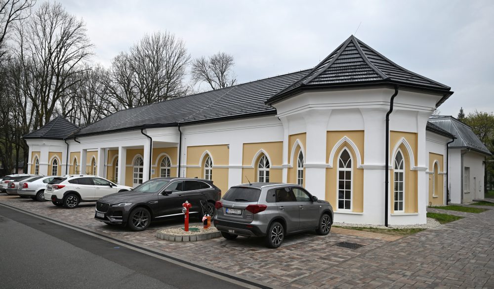 Zrekonštruovaný kaštieľ v Stakčíne - sídlo Múzea rusínskej kultúry