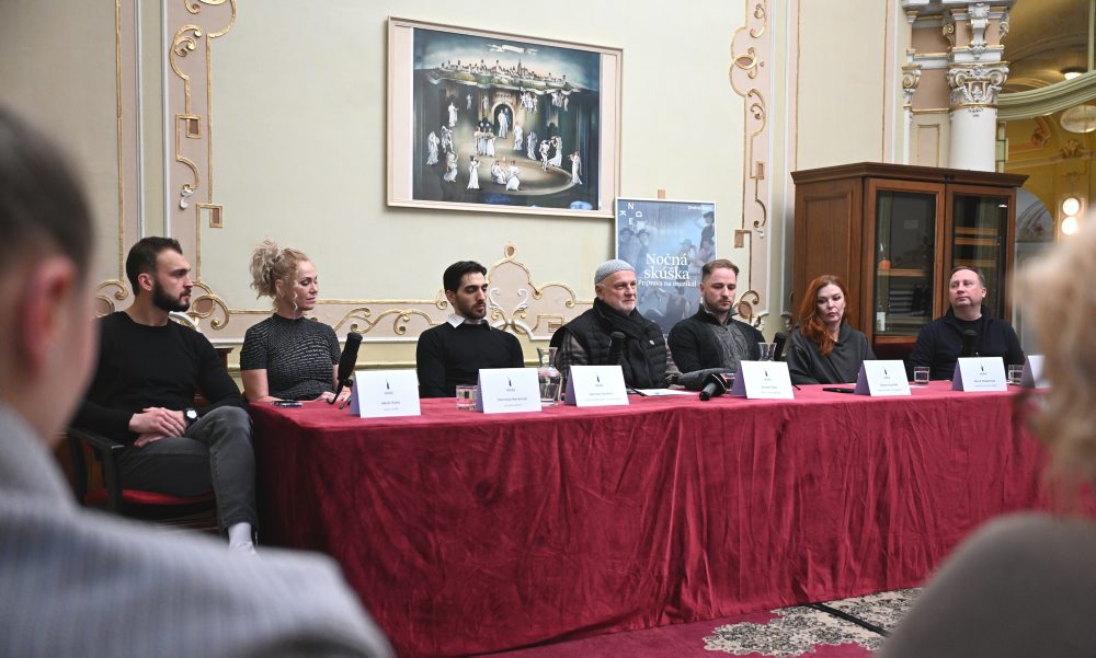 TK NDKE na tému Obnovená premiéra baletnej inscenácie Nočná skúška – príprava na muzikál