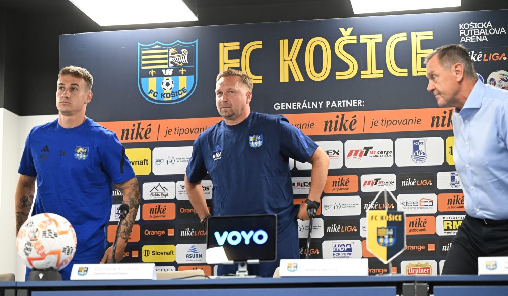 Tlačová konferencia FC Košice pred štartom novej sezóny Niké ligy
