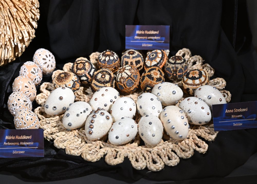 36. ročník súťažnej výstavy kraslíc „Trebišovski pisanki...tradičné s noblesou“ v Trebišove