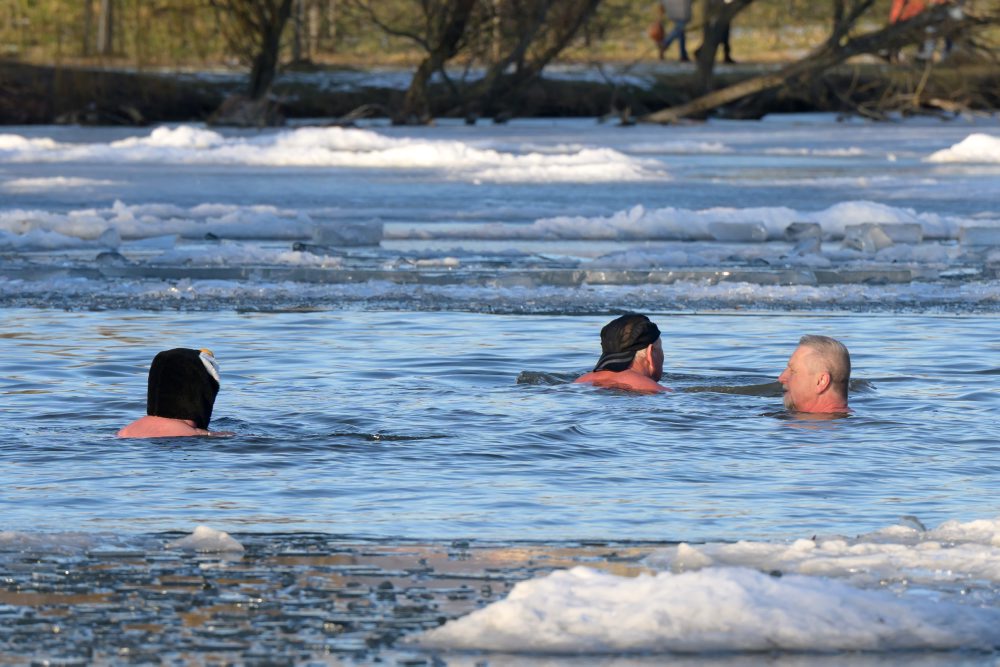 Kúpanie otužilcov v Nitre