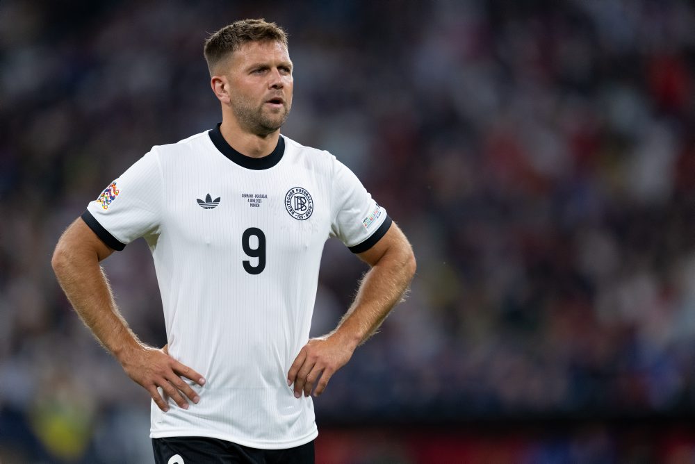 Füllkrug si zlomil prst, bude mesiac pauzovať