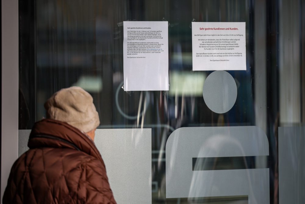 Sparkasse otvorila servisné centrum pre obete krádeže v Gelsenkirchene
