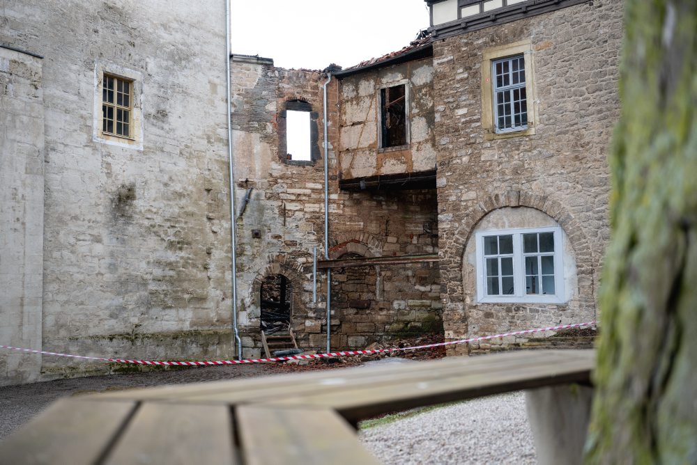 Nemecko: Hrad Runneburg v Durínsku poškodil požiar